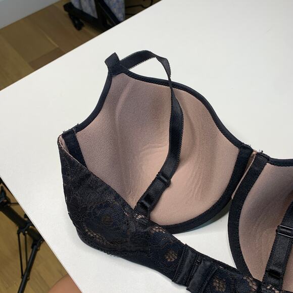 Wacoal Style Standard Contour Bra Black Lace Size 34DDD 853347 - Picture 5 of 5